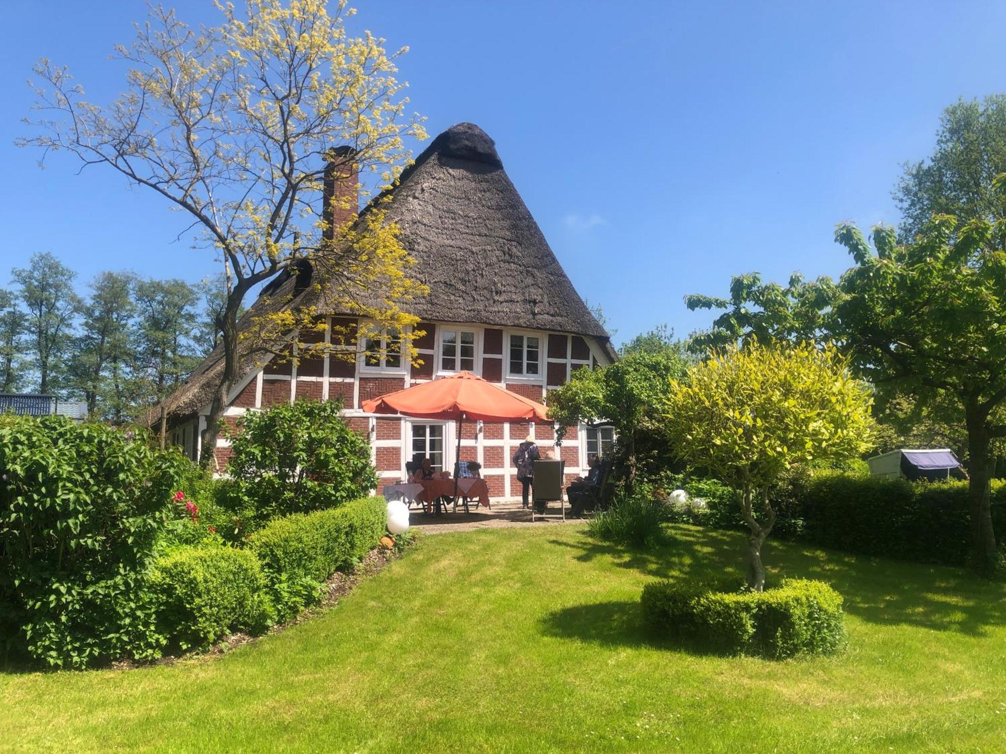 Altes Landhaus Oste, Klavier Appartement, 2 Zimmer Mit Kamin Hemmoor المظهر الخارجي الصورة