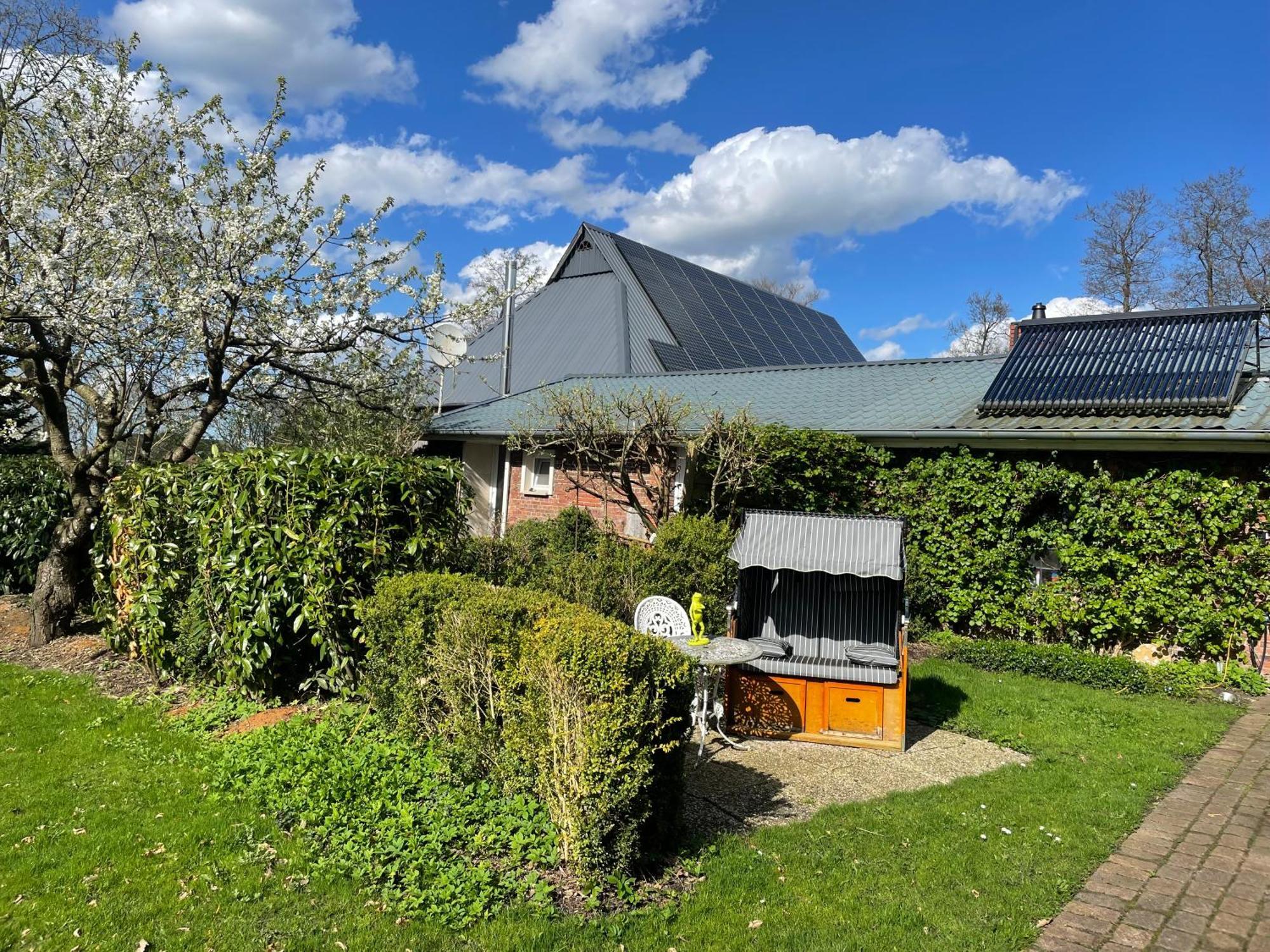 Altes Landhaus Oste, Klavier Appartement, 2 Zimmer Mit Kamin Hemmoor المظهر الخارجي الصورة
