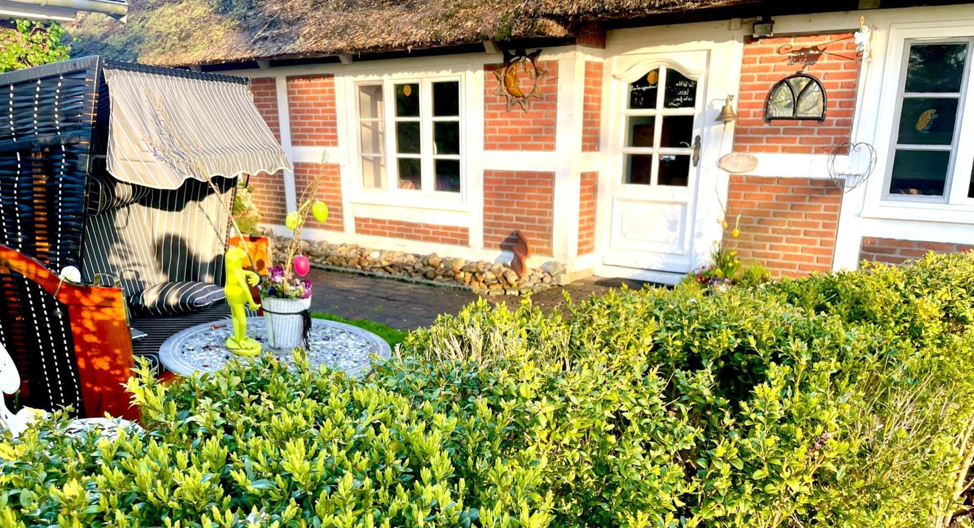 Altes Landhaus Oste, Klavier Appartement, 2 Zimmer Mit Kamin Hemmoor المظهر الخارجي الصورة